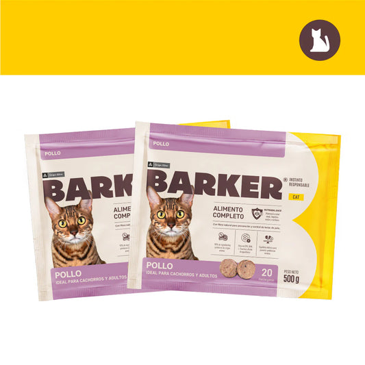 2 Bolsas  Cat Pollo 500Gr