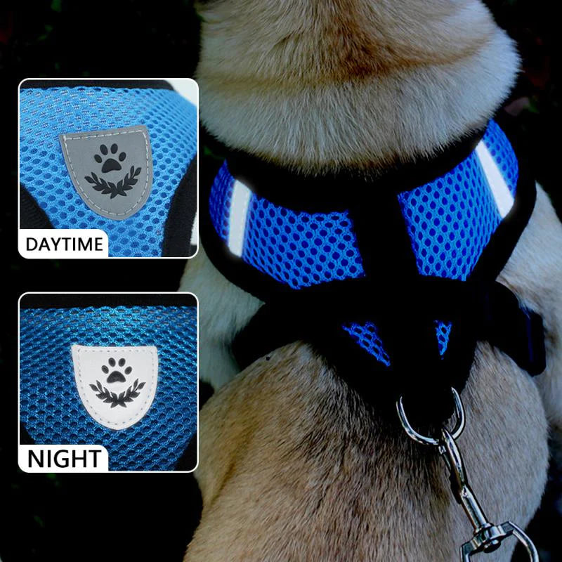  Pet Harness Adjustable Control 